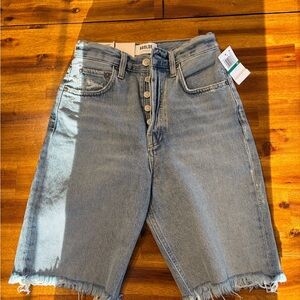 AGOLDE 90s pinch waist Bermuda Shorts